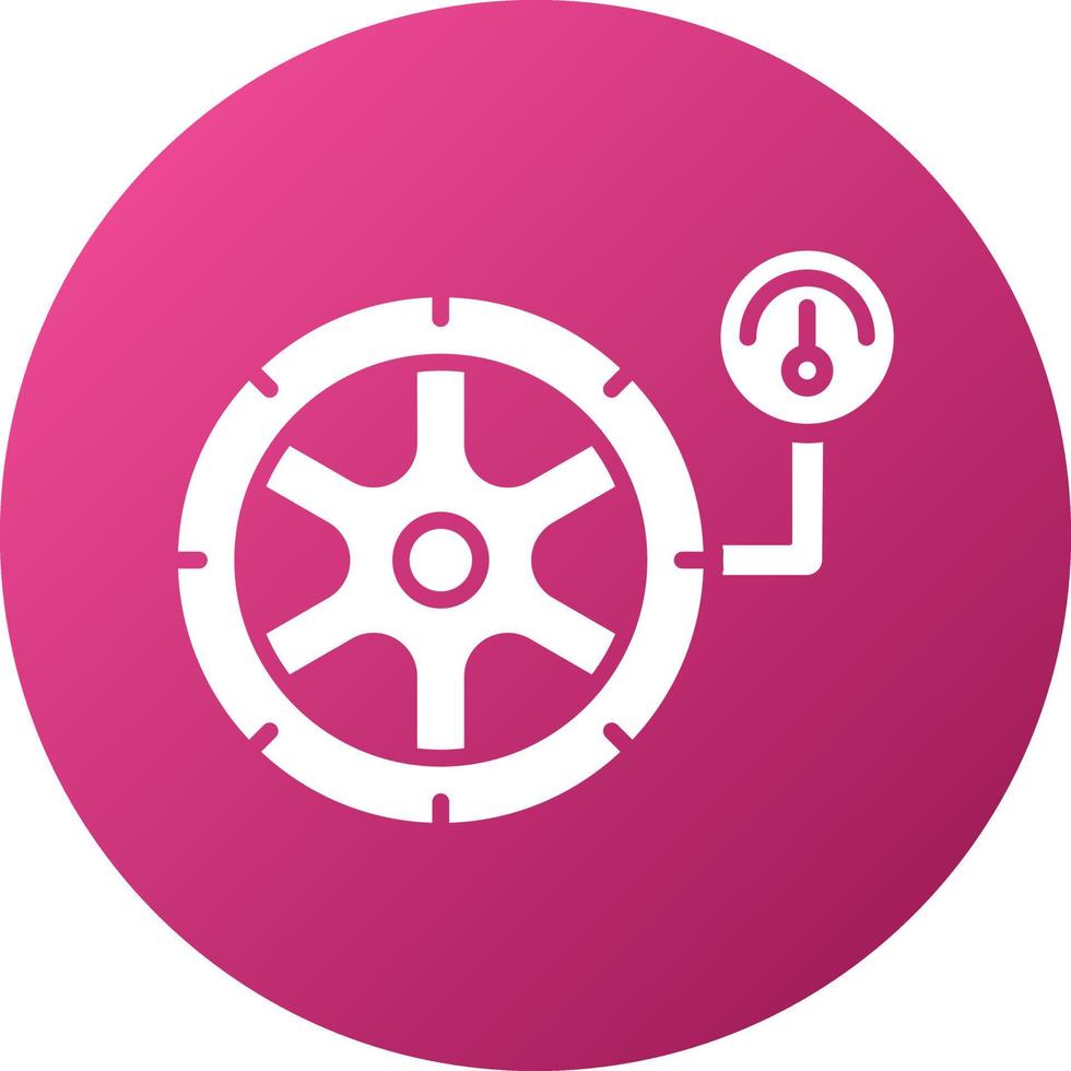 Tire Maintenance Icon Style vector