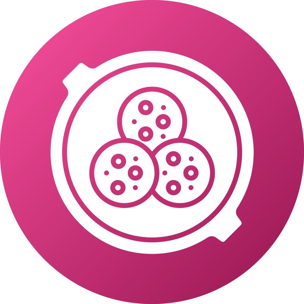 Falafel Icon Style vector