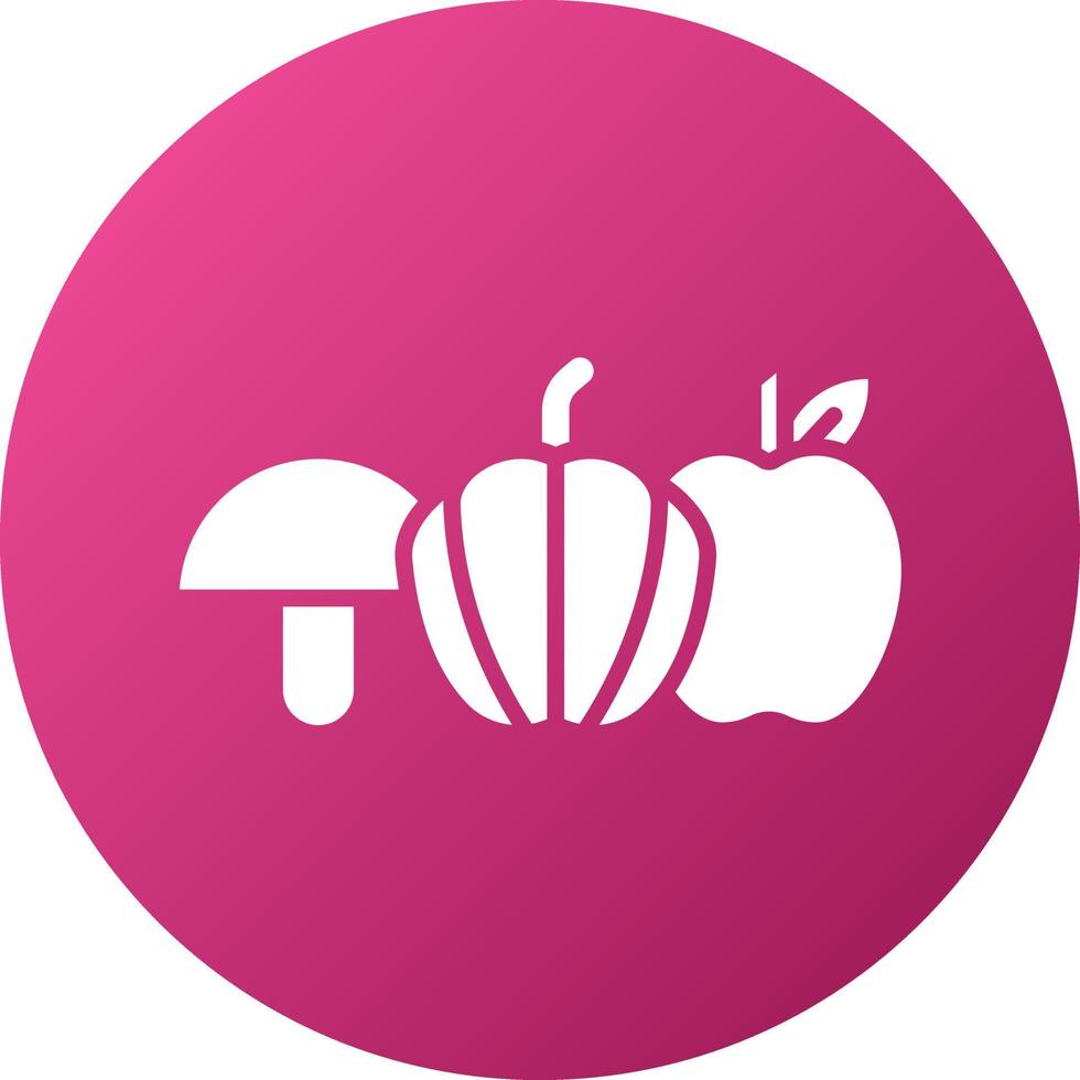 Fresh Ingredients Icon Style vector