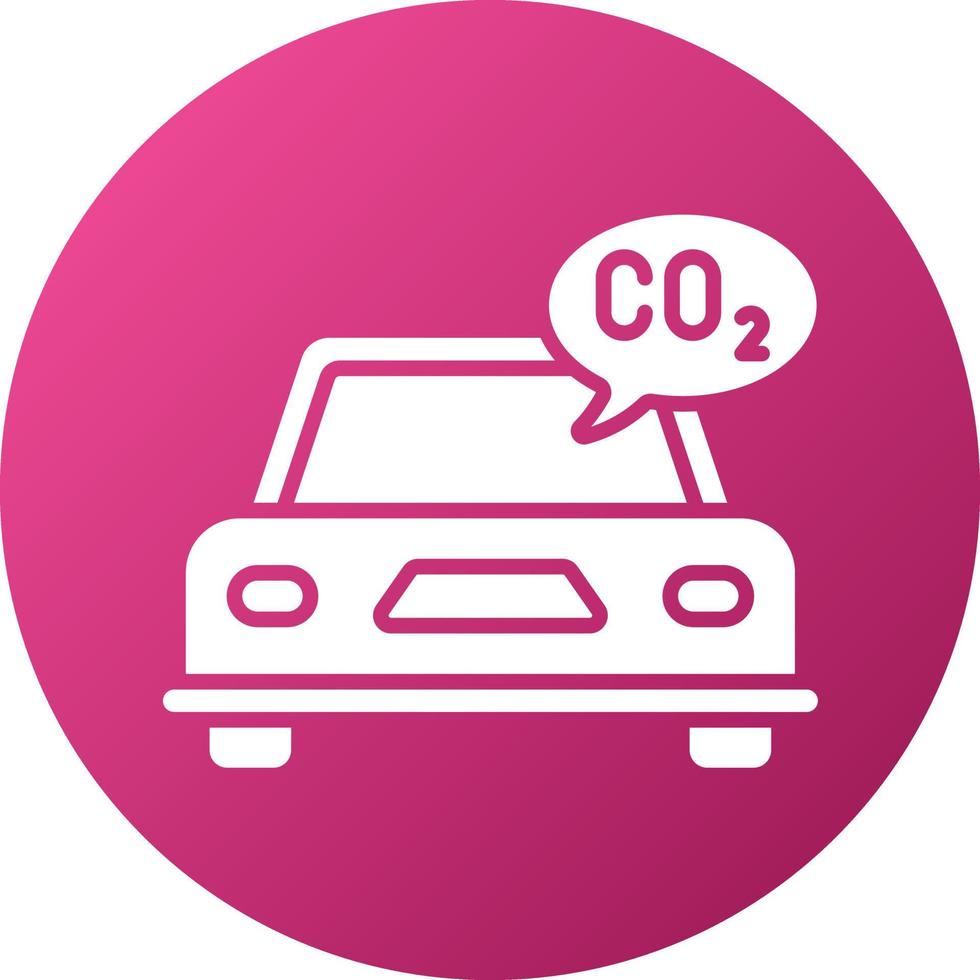 Emission Test Icon Style vector