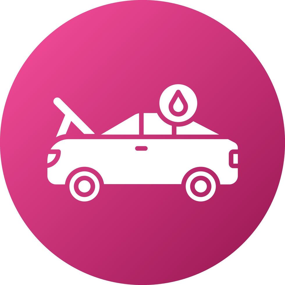 Oil Change Icon Style vector