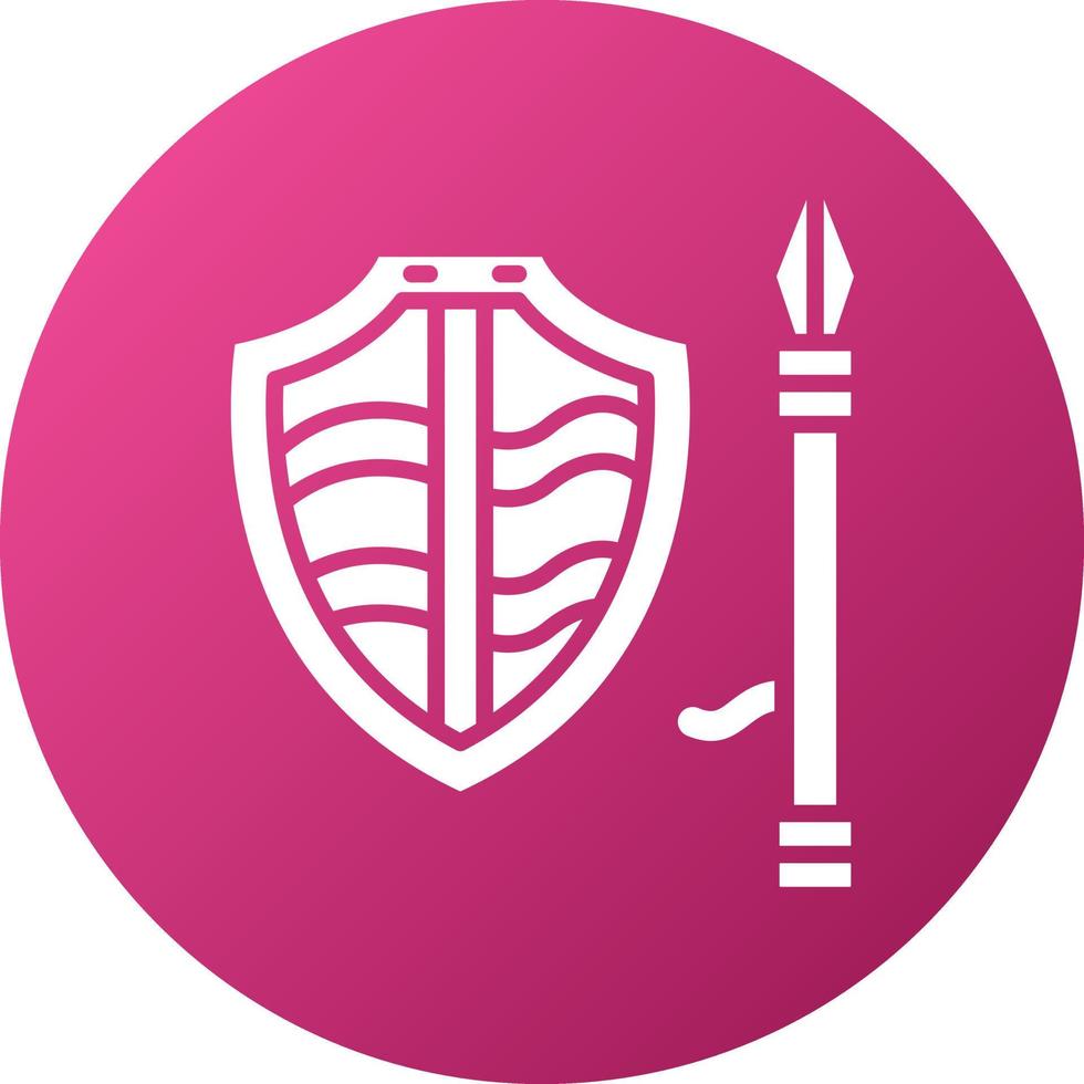 Spear Icon Style vector