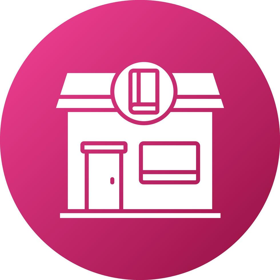 Book Store Icon Style vector