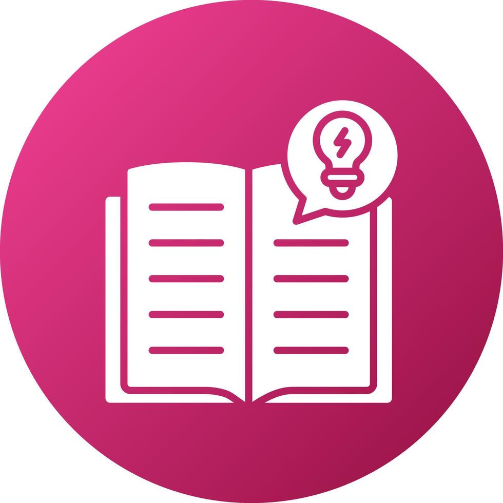 Knowledge Icon Style vector