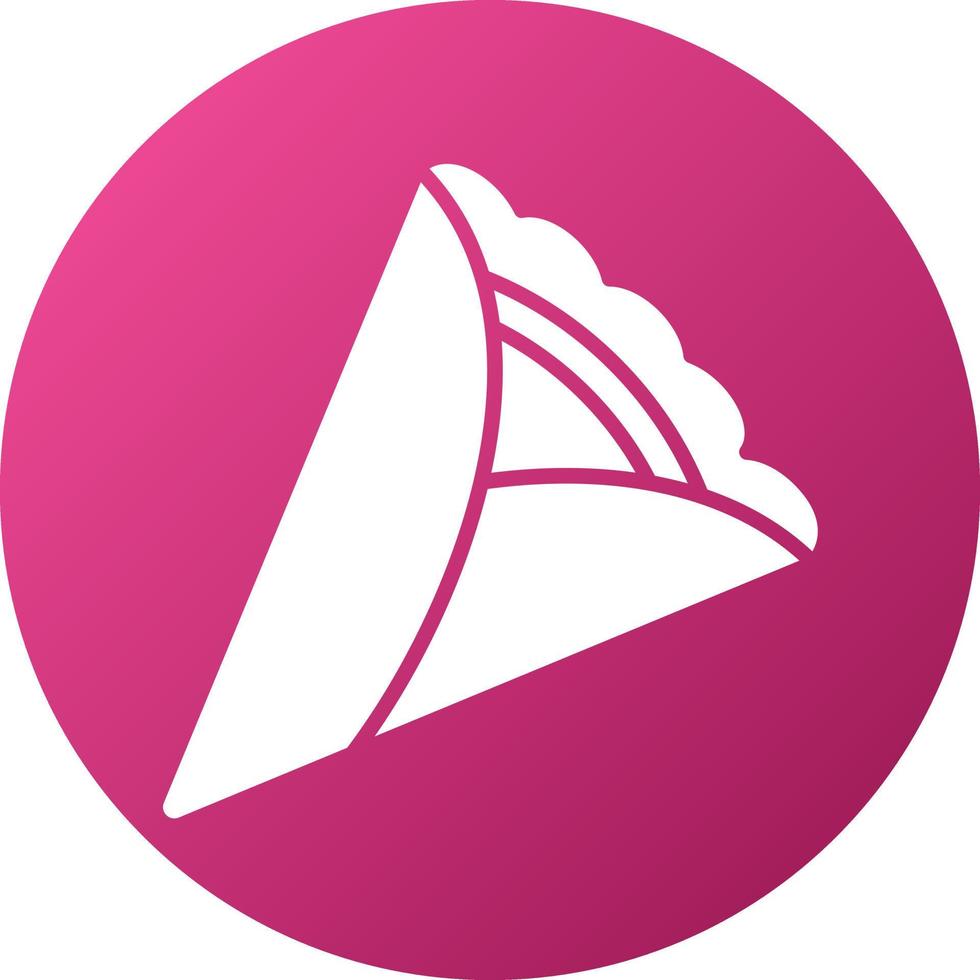 Crepe Icon Style vector