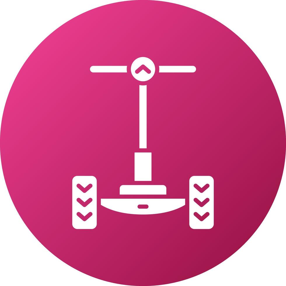 Segway Icon Style vector