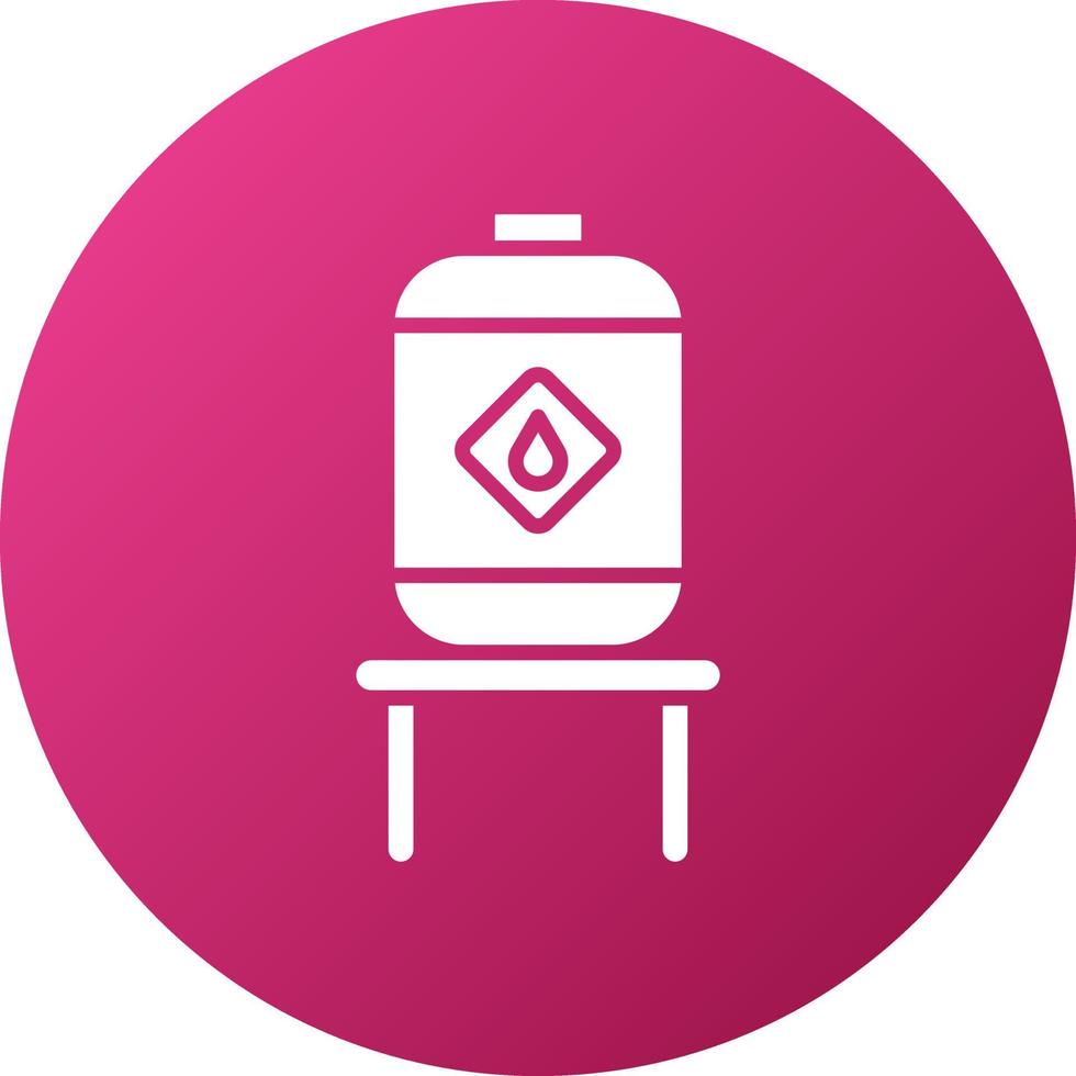 Oil Tanker Icon Style vector