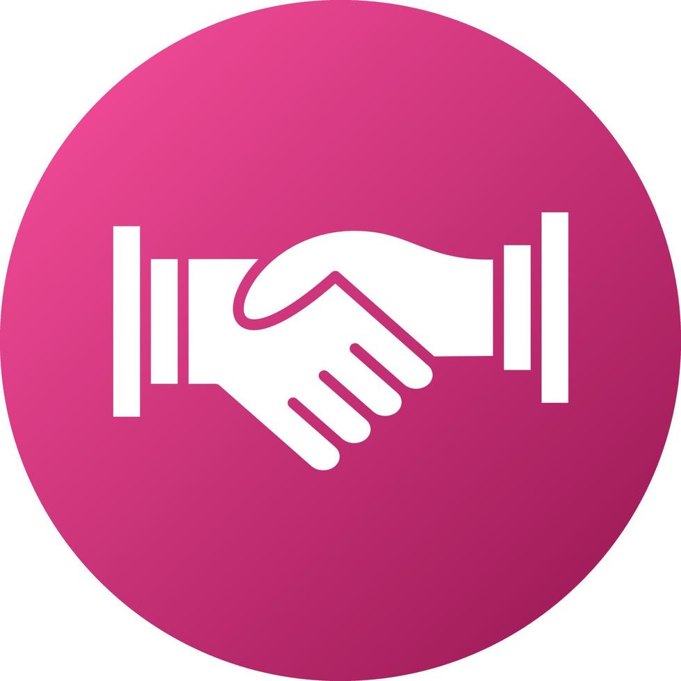 Handshake Icon Style vector