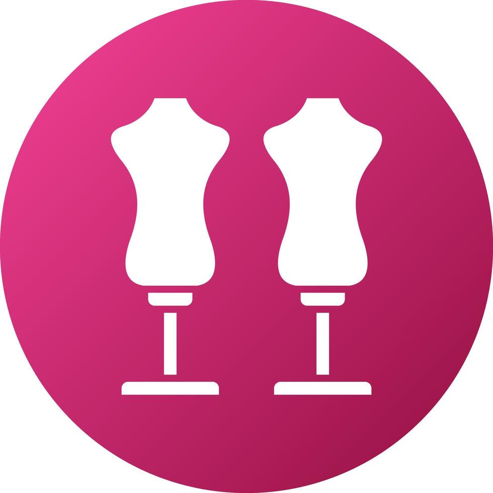 Mannequin Icon Style vector