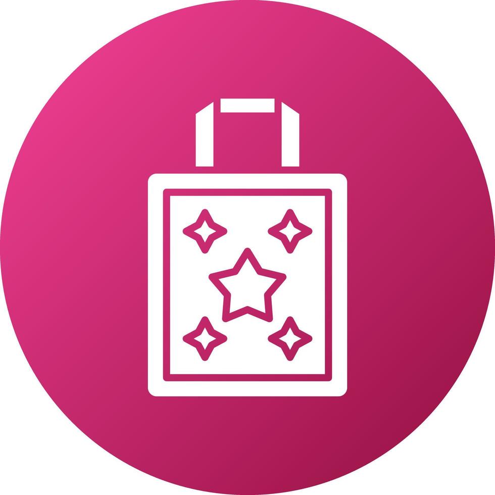 Totebag Icon Style vector