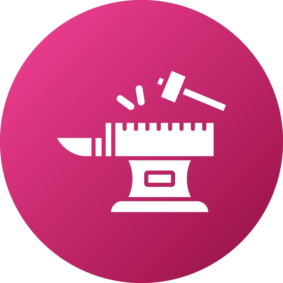 Anvil Icon Style vector