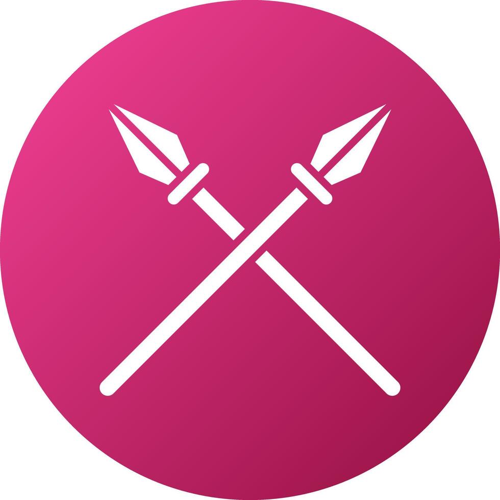 Spear Icon Style vector