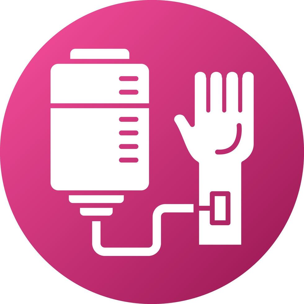 Blood Donation Icon Style vector