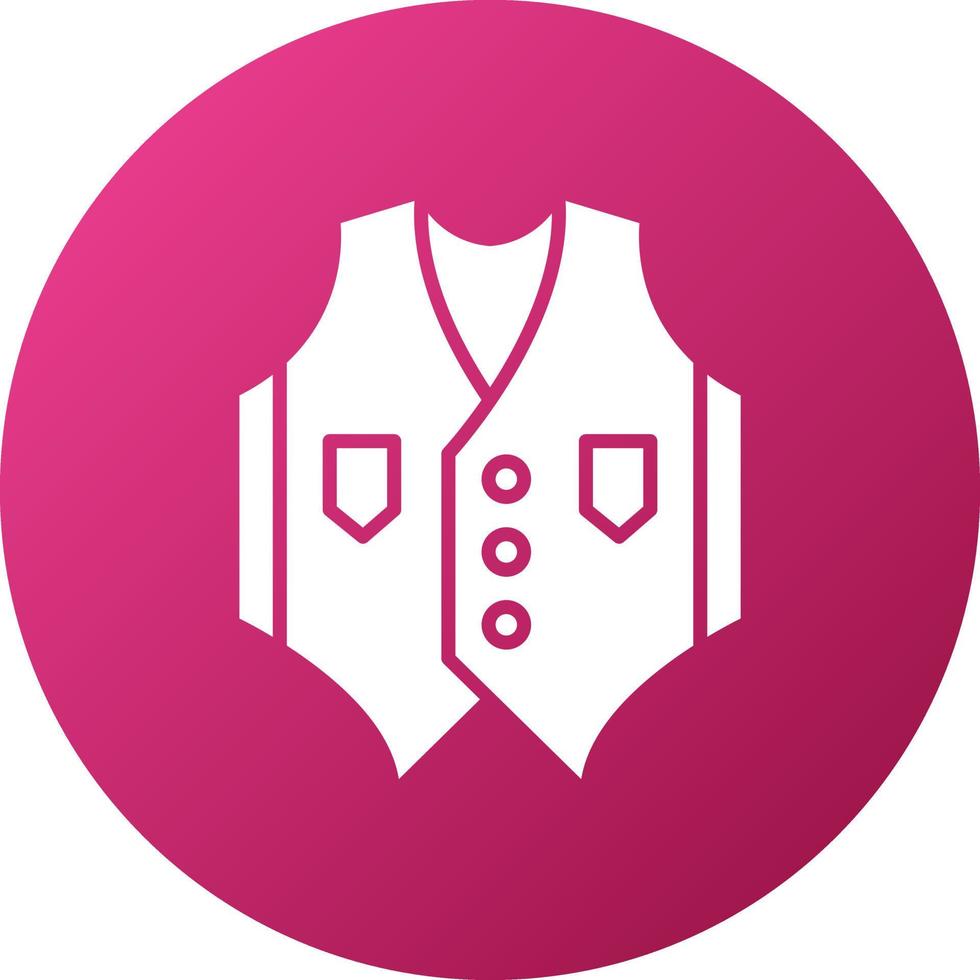 Vest Icon Style vector