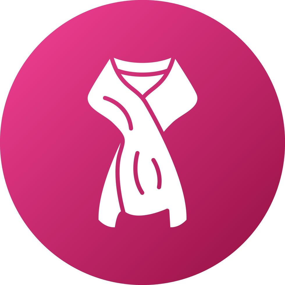 Scarf Icon Style vector