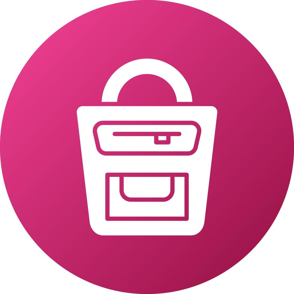 Bag Icon Style vector