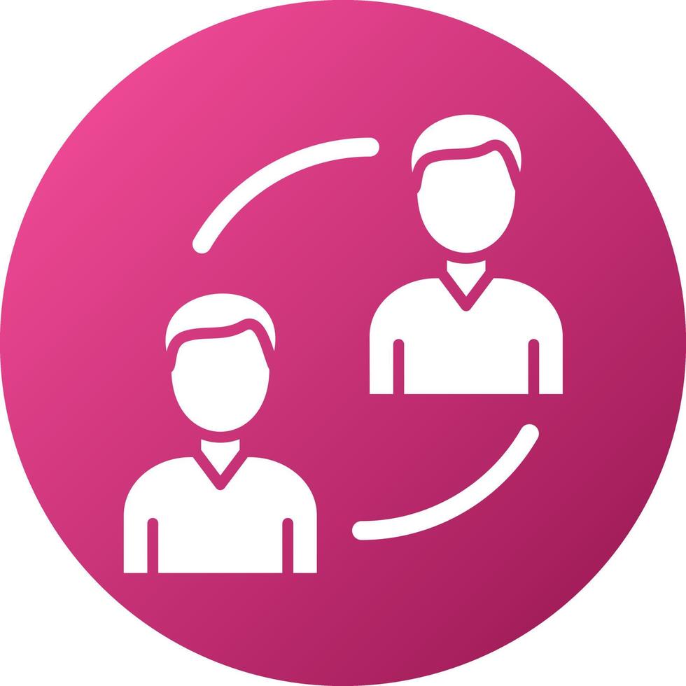 2P Lending Icon Style vector