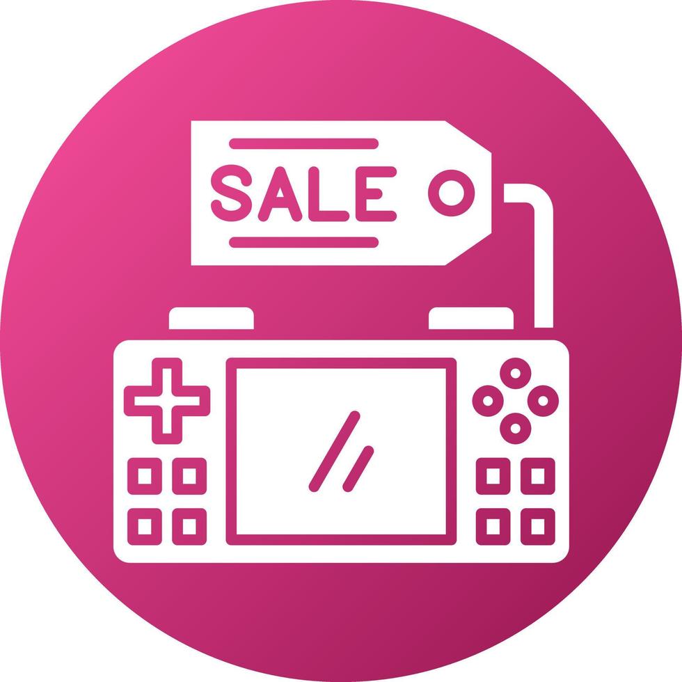 lack Friday Sale Icon Style vector