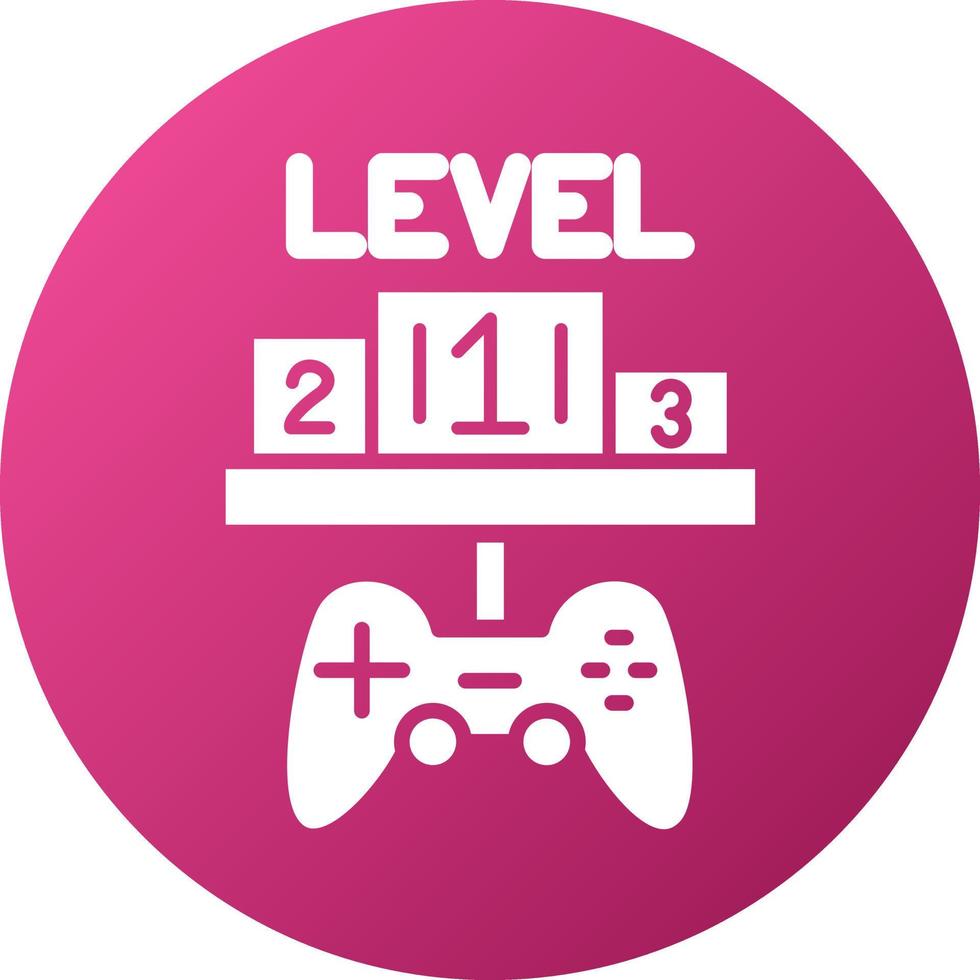 ustom Level Icon Style vector