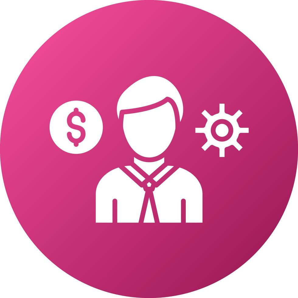 mployer Icon Style vector