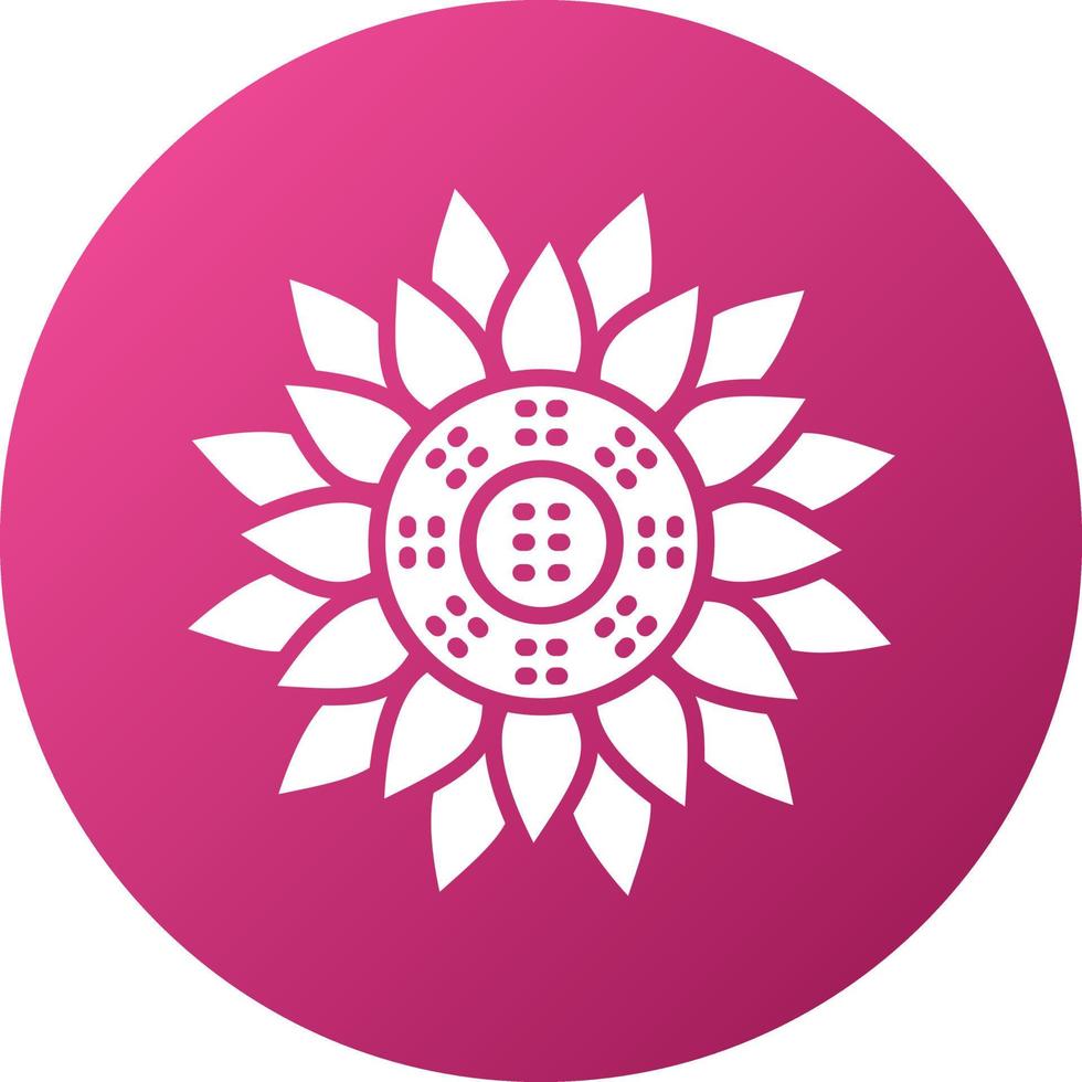 unflower Icon Style vector