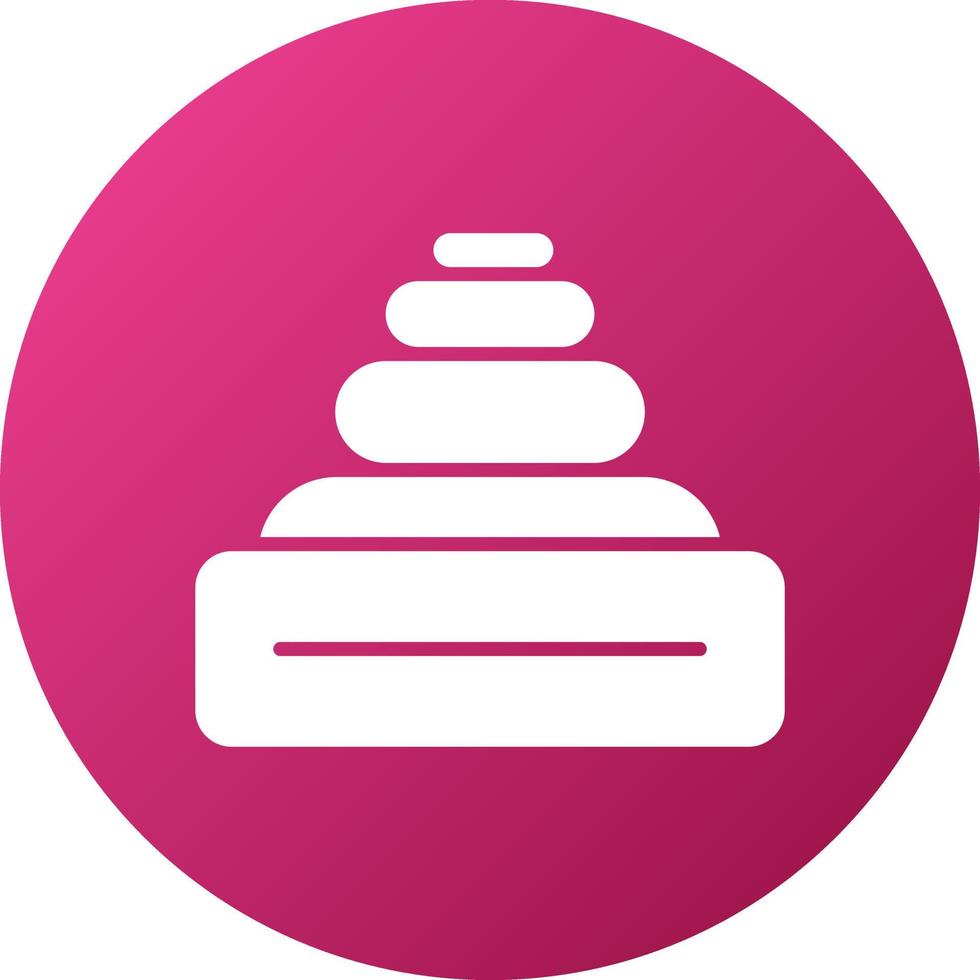 Stack Toy Icon Style vector