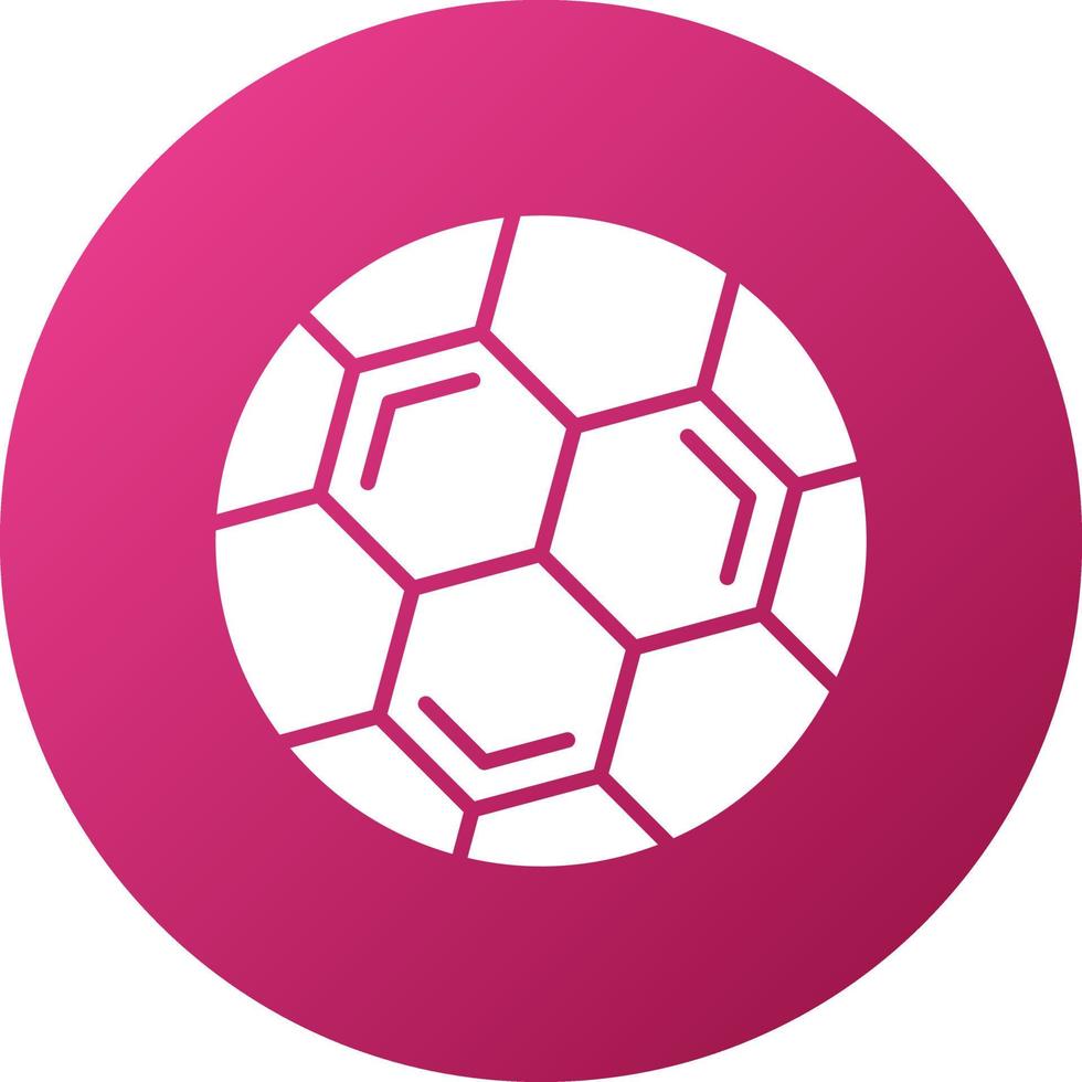 estilo de icono de fútbol vector