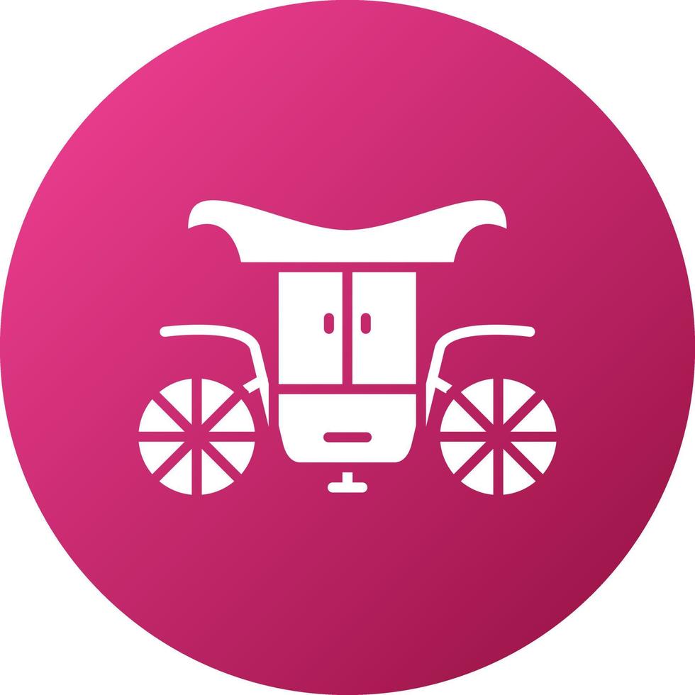Carriage Icon Style vector