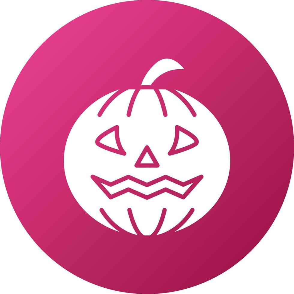 Halloween Pumpkin Icon Style vector