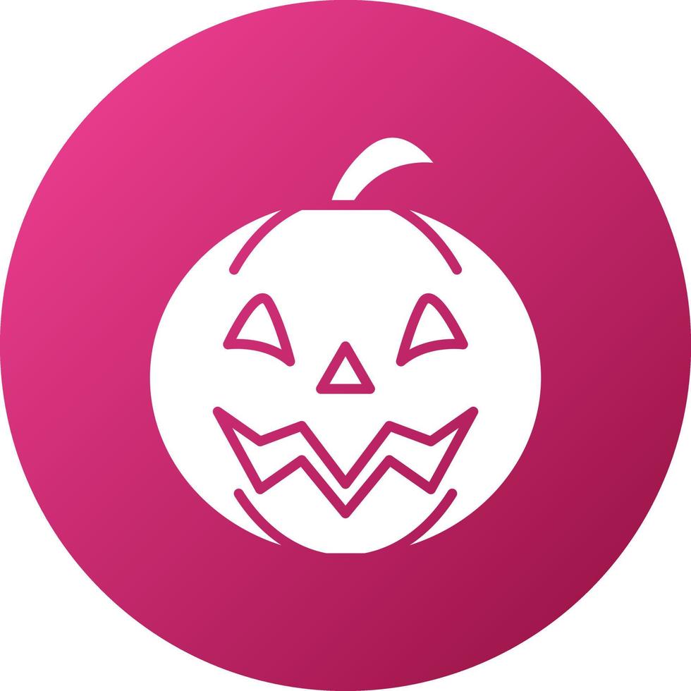 Jack O-Lantern Icon Style vector