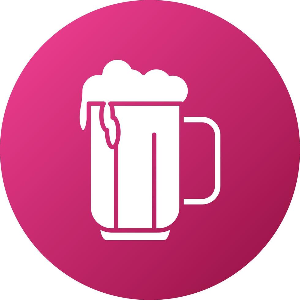 Beer Mug Icon Style vector