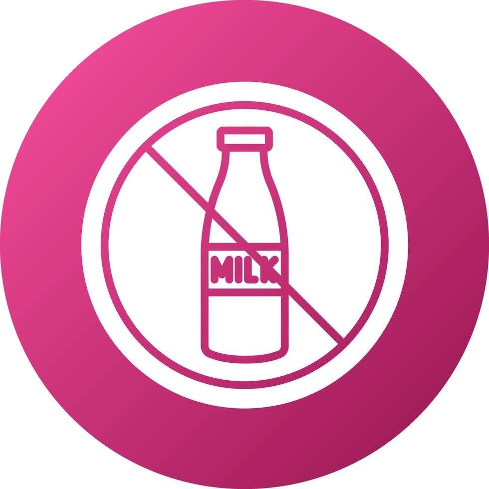 actose Free Icon Style vector