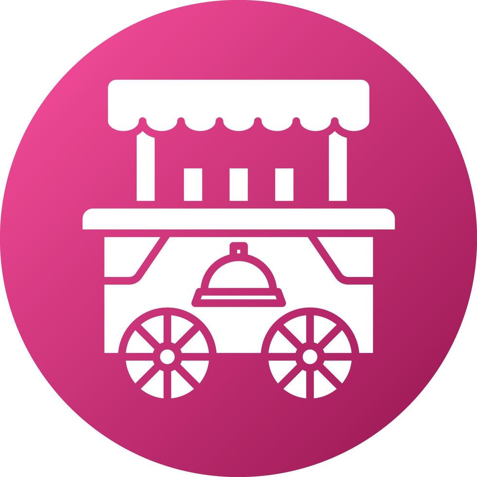 ood Cart Icon Style vector