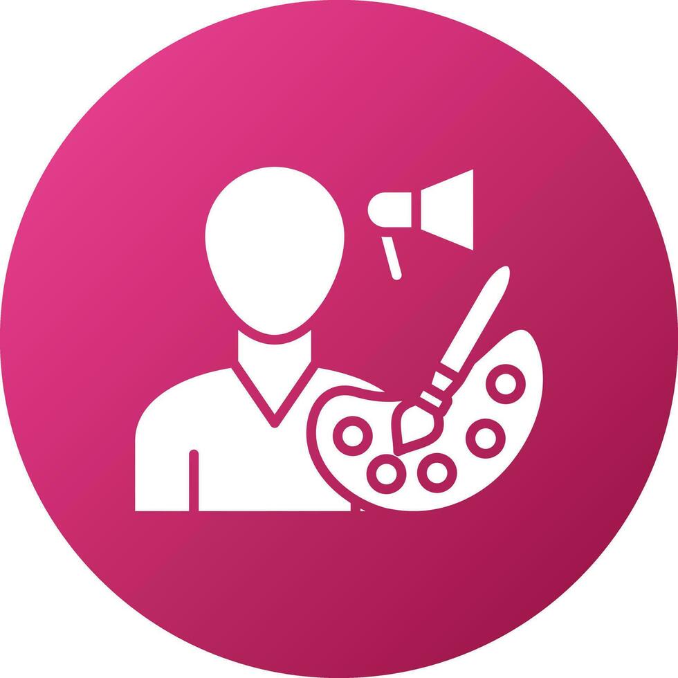 Art Director Icon Style vector