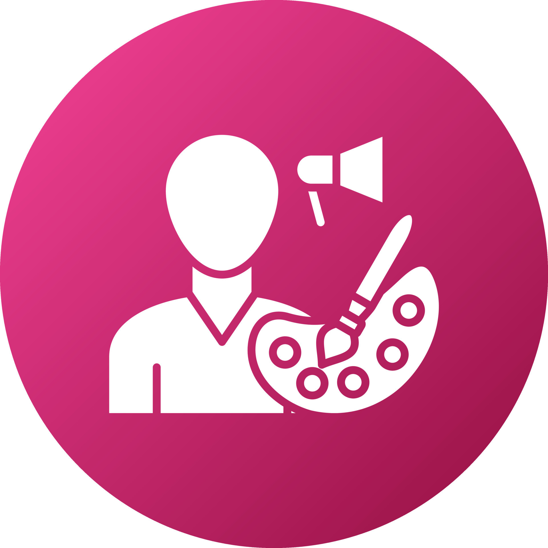 Art Director Icon Style 21805835 Vector Art at Vecteezy