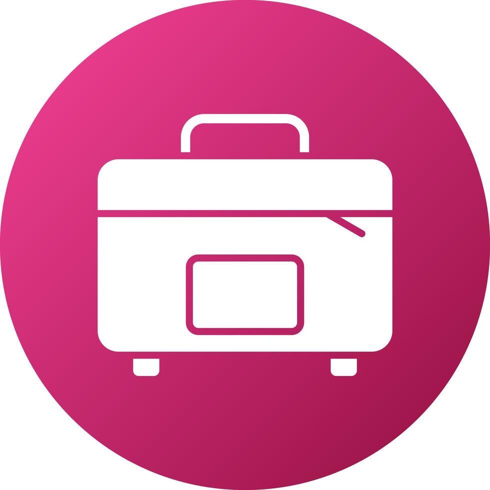 Carrying Case Icon Style vector