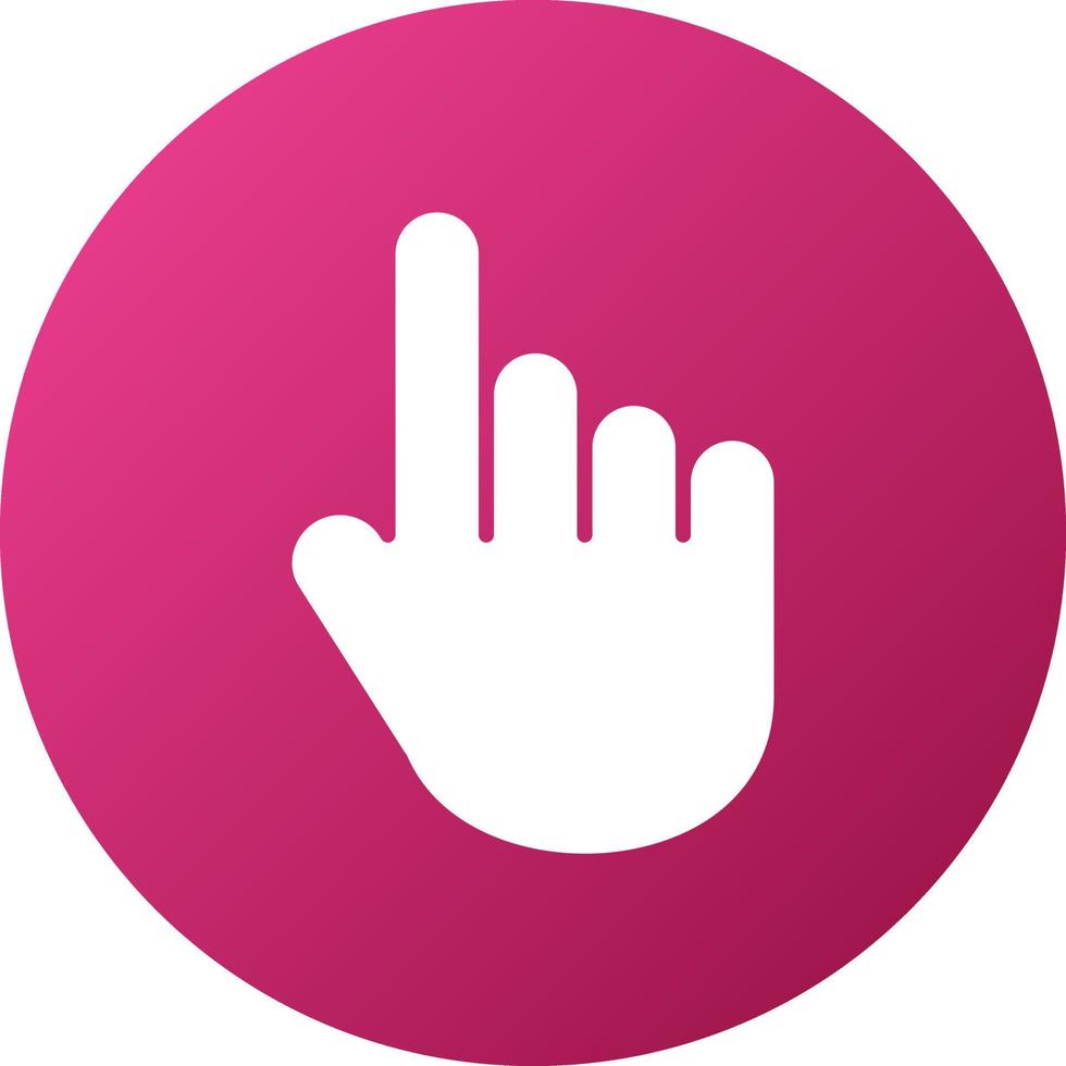 Arrow Hand Icon Style vector
