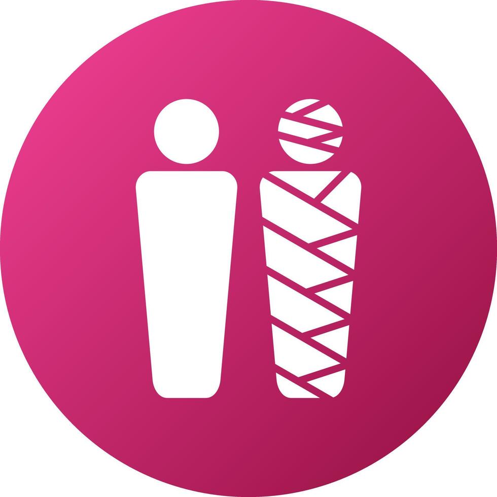 Mummy Icon Style vector
