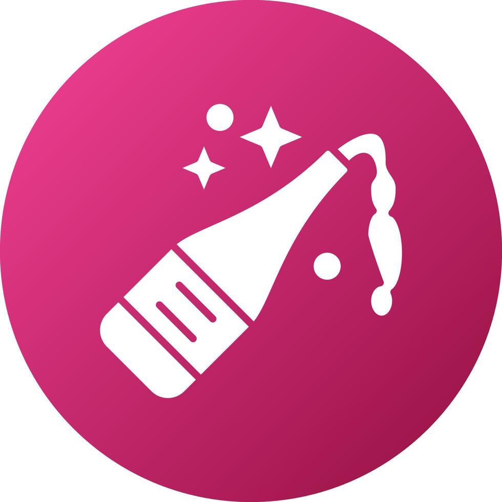 Champagne Icon Style vector