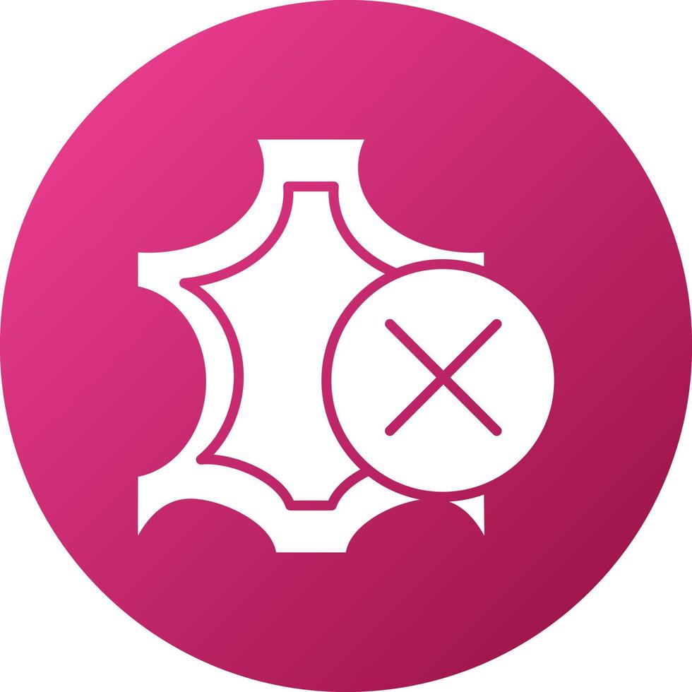 No Leather Icon Style vector