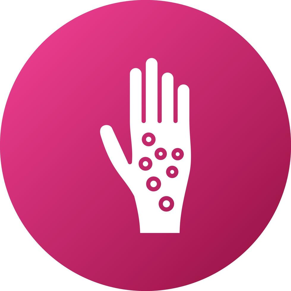 Rash Icon Style vector