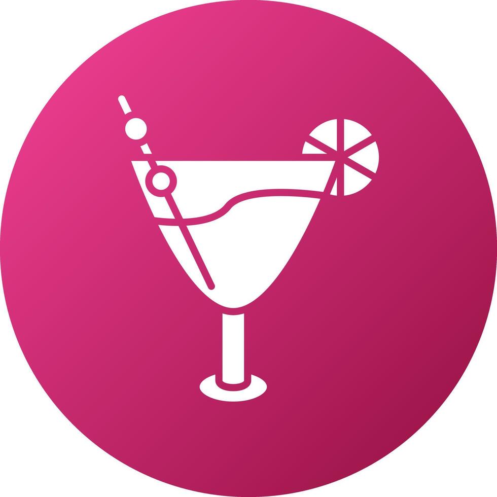 Cocktail Icon Style vector