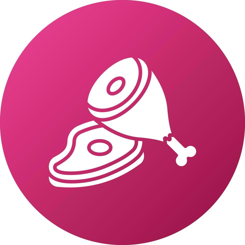 Poultry Item Icon Style vector