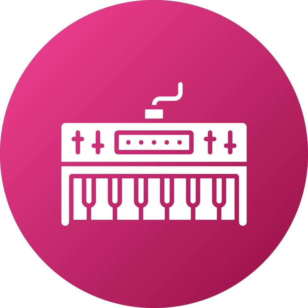 Synthesizer Icon Style vector
