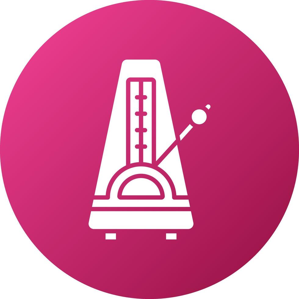 Metronome Icon Style vector