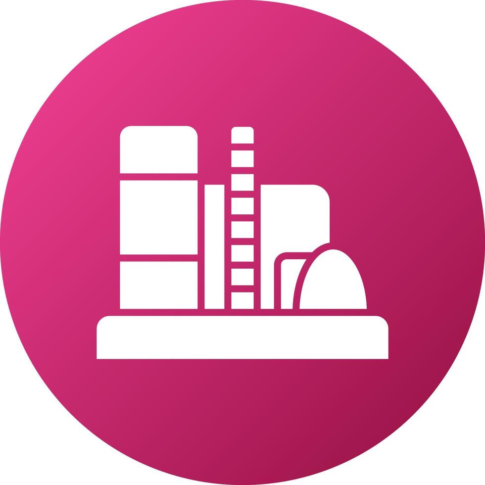 Refinery Icon Style vector