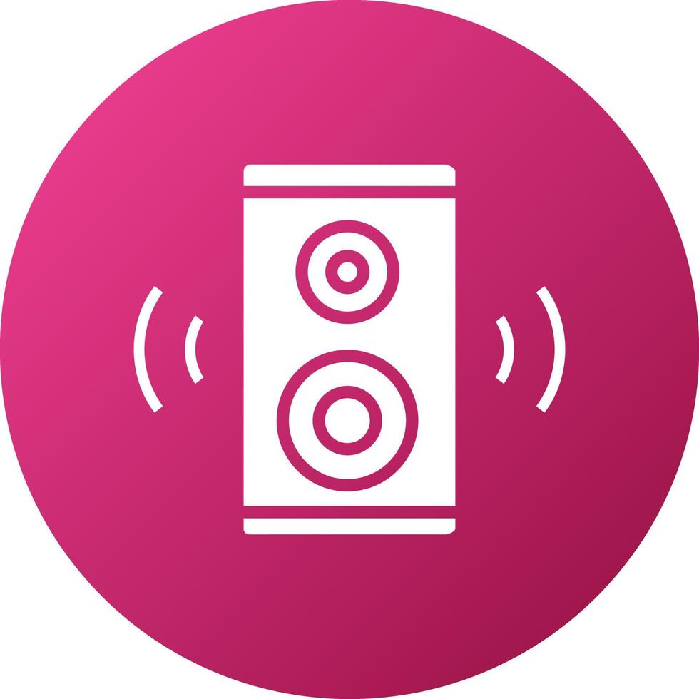 Smart Speaker Icon Style vector