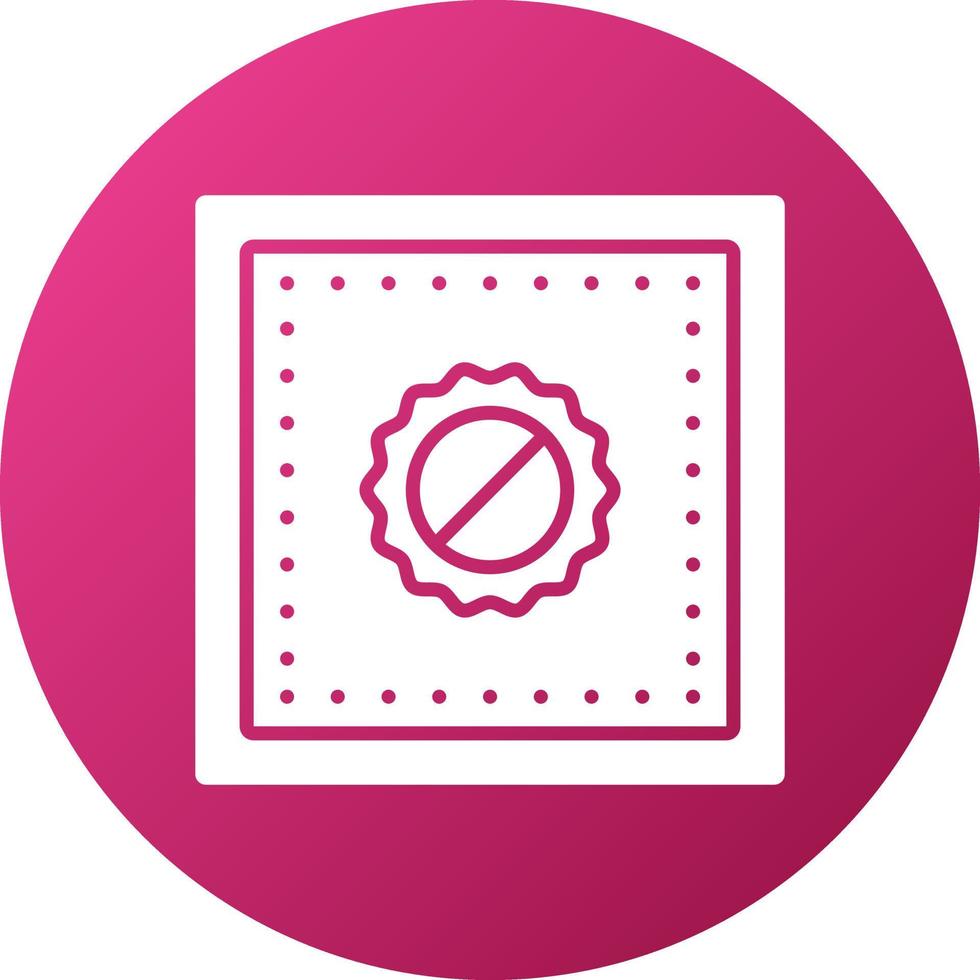 Ultra Violet Fabric Icon Style vector