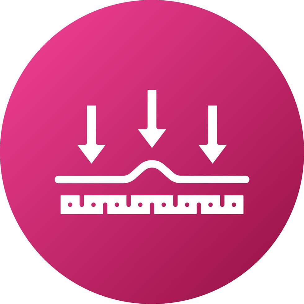 Fabric Wrinkles Icon Style vector