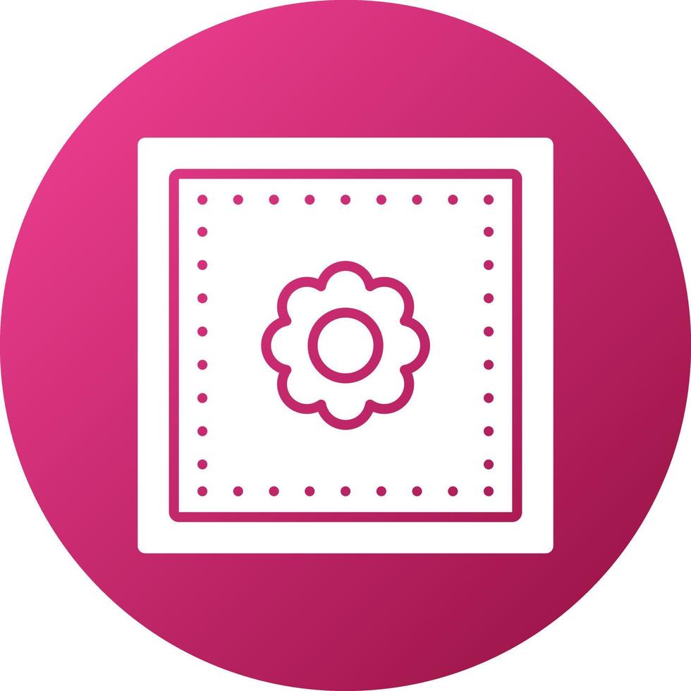 Painted Fabric Icon Style vector